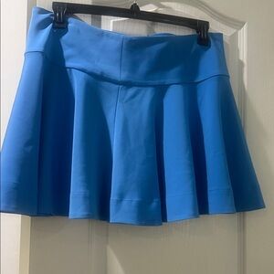 DKNY Vibrant Blue Skater Skirt